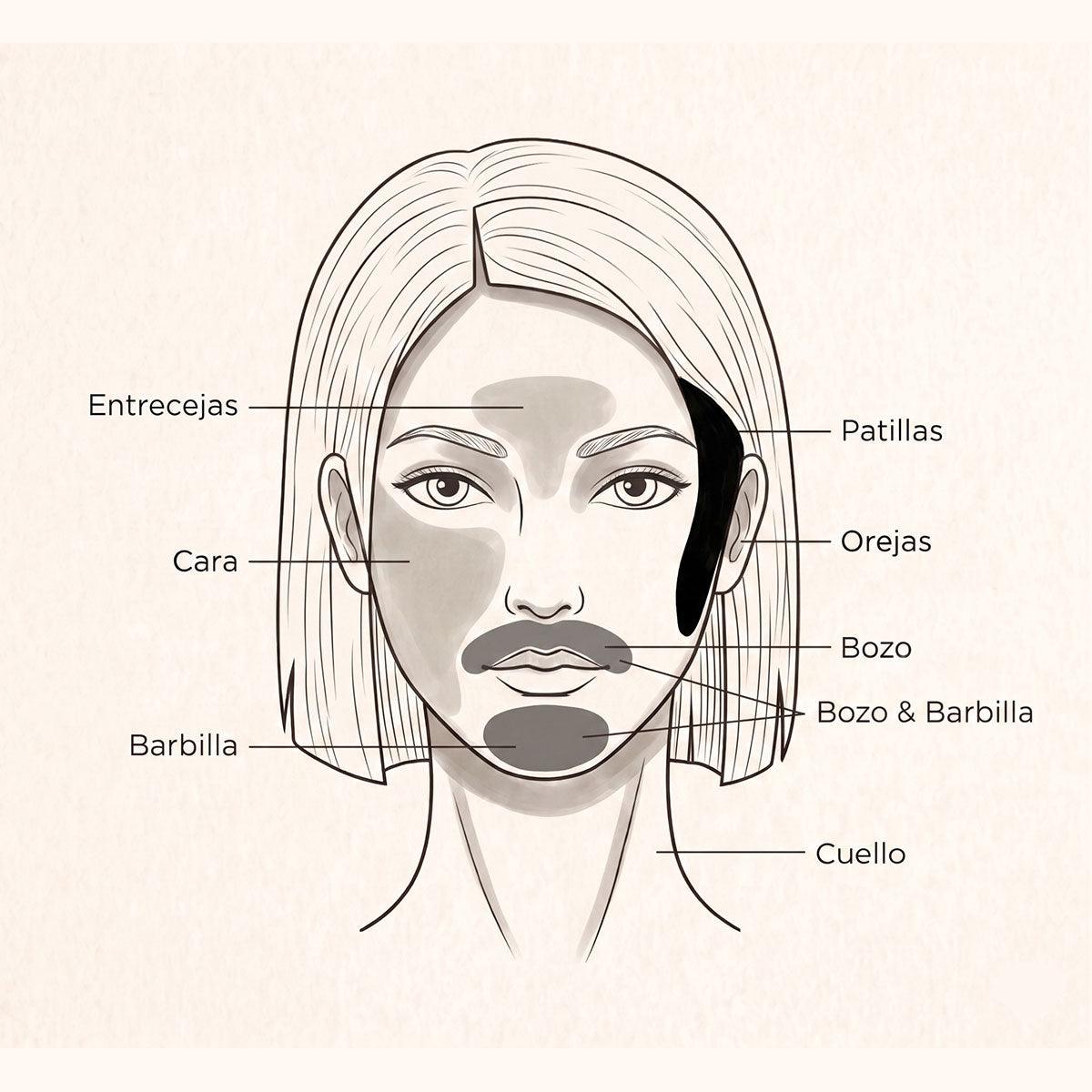 Depilación Láser Mujer Cara